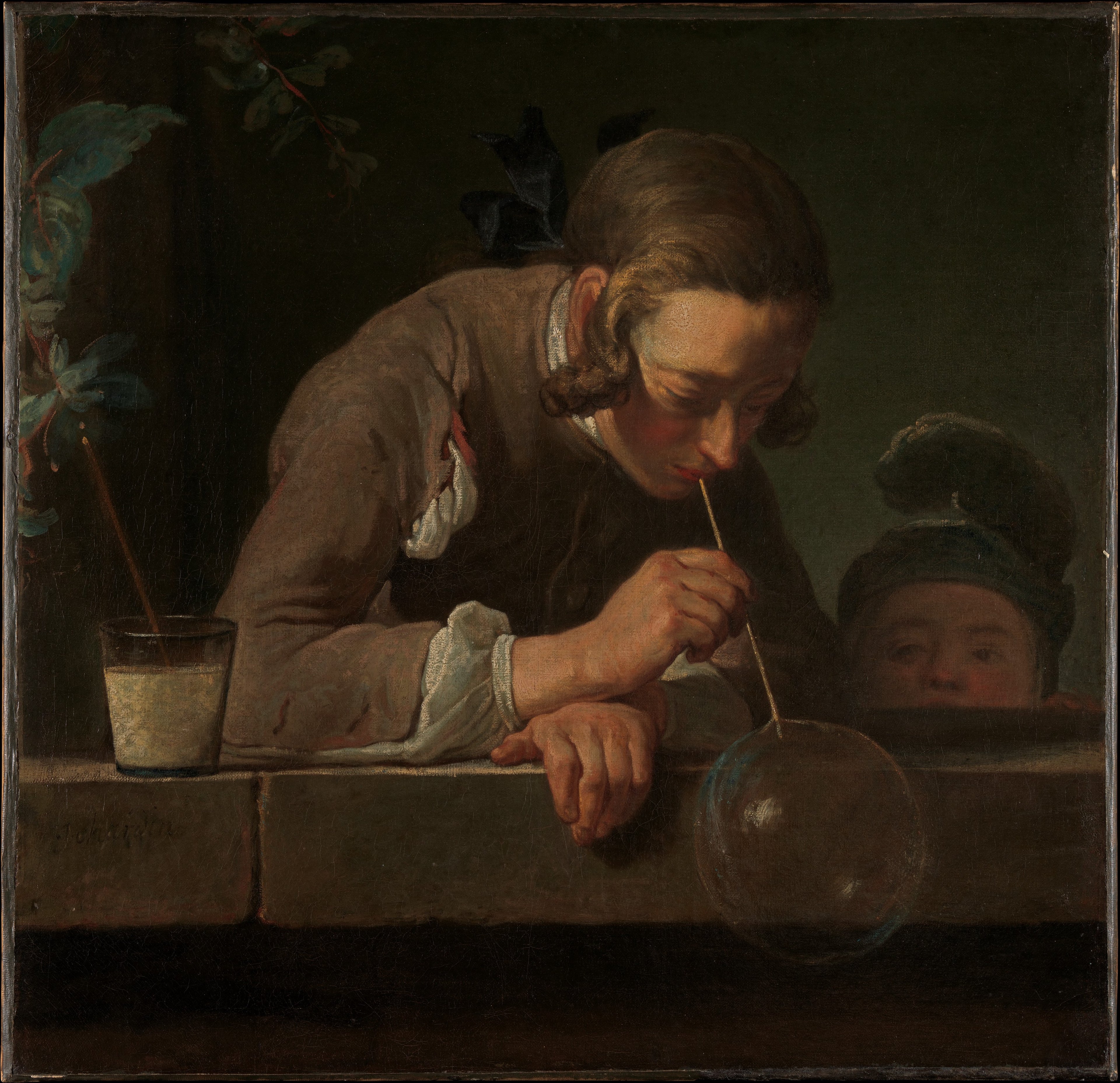 Les Bulles de savon - Jean Siméon Chardin