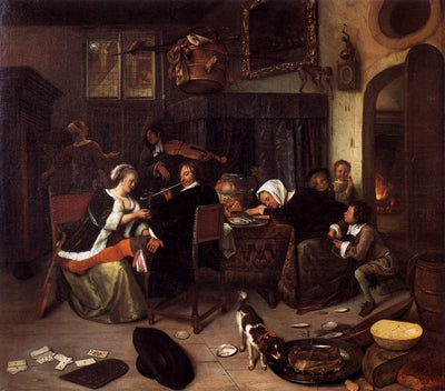 Mauvaise entreprise - Jan Steen