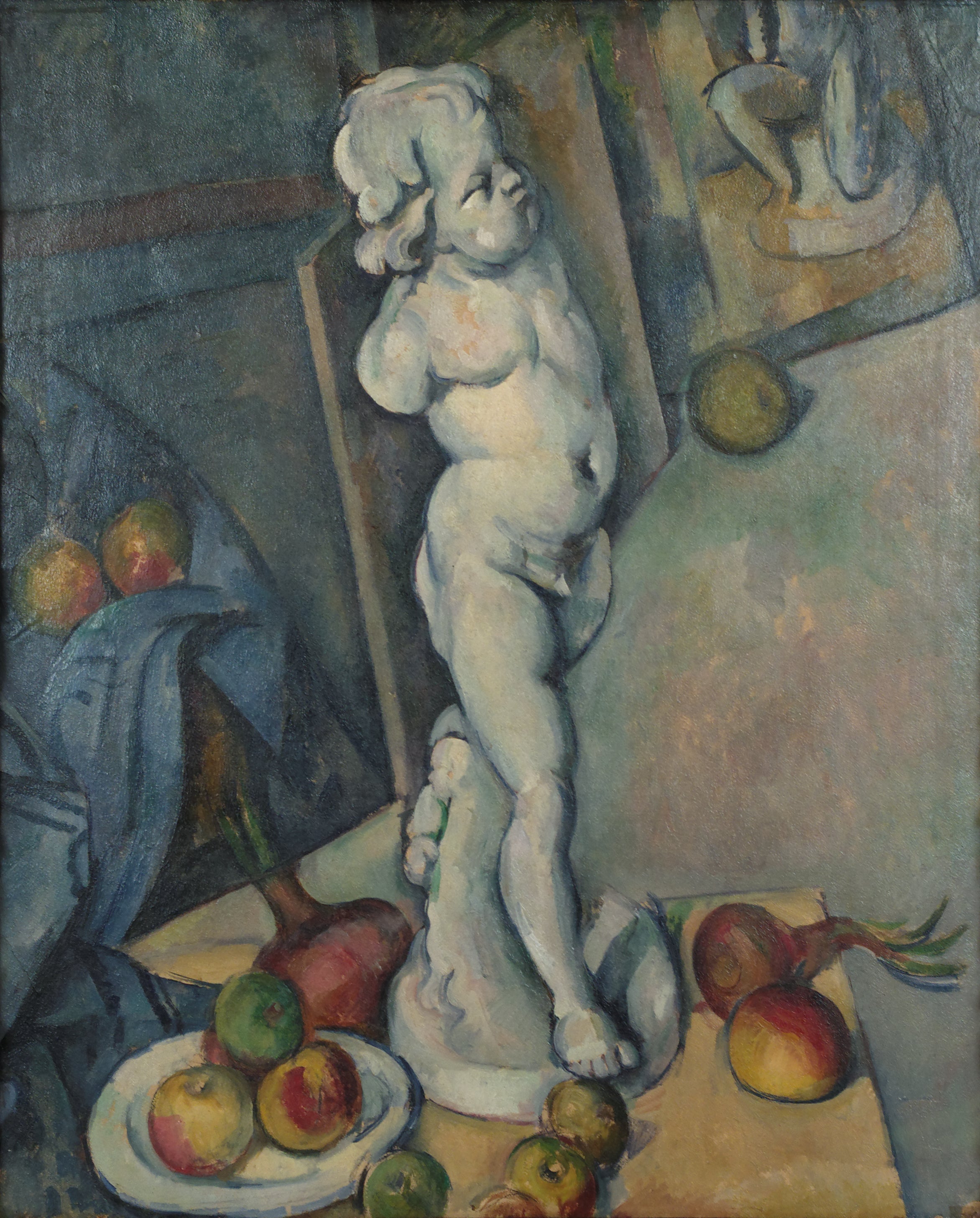 Reproduction du tableau « Nature morte avec amour en plâtre - Paul Cézanne » par Alpha Reproduction en peinture à l’huile
