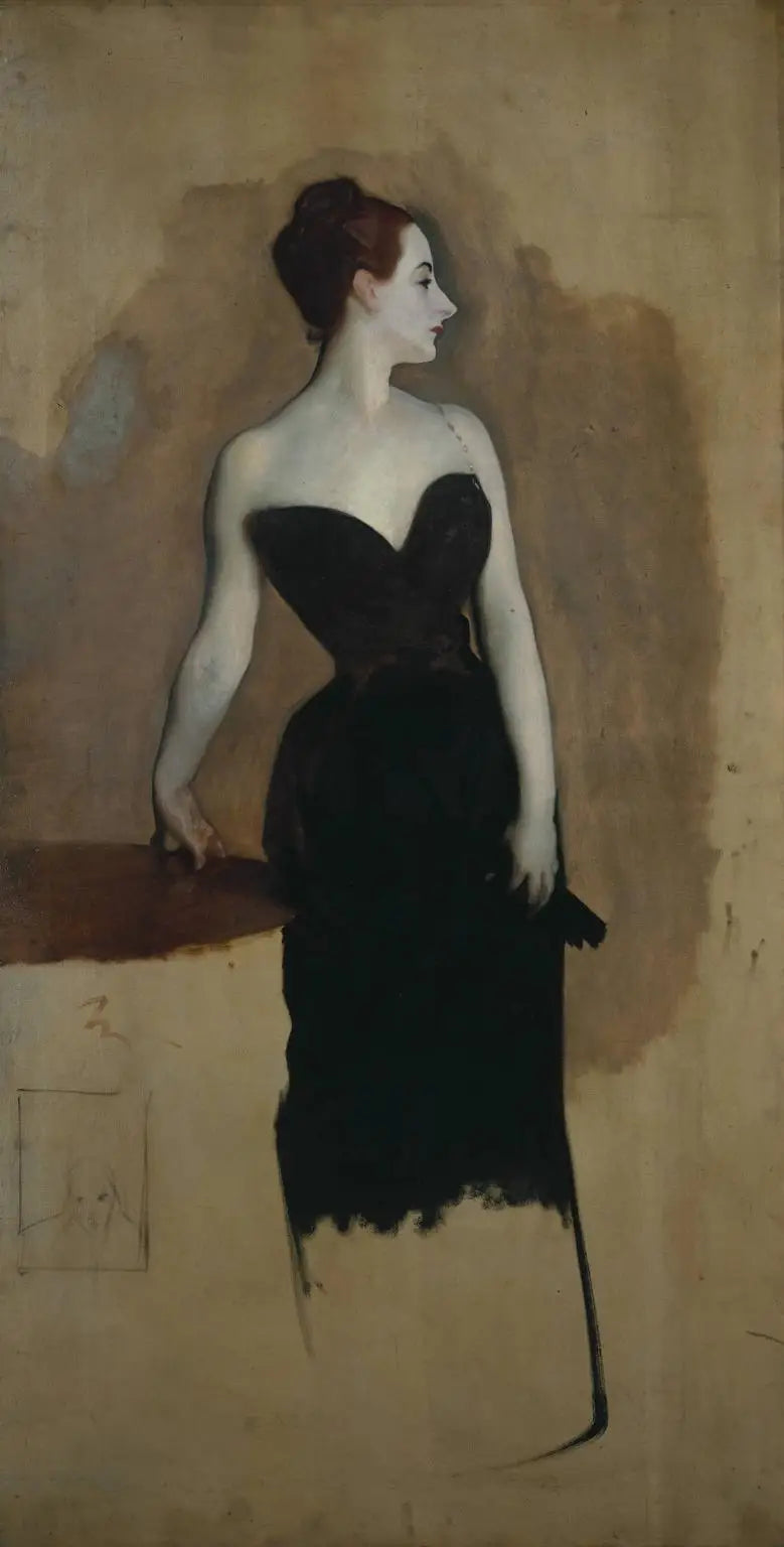 Reproduction du tableau « Étude de Mme Gautreau - John Singer Sargent » par Alpha Reproduction en peinture à l’huile