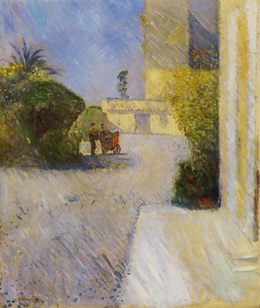 Reproduction du tableau « Jour ensoleillé à Nice - Edvard Munch » par Alpha Reproduction en peinture à l’huile