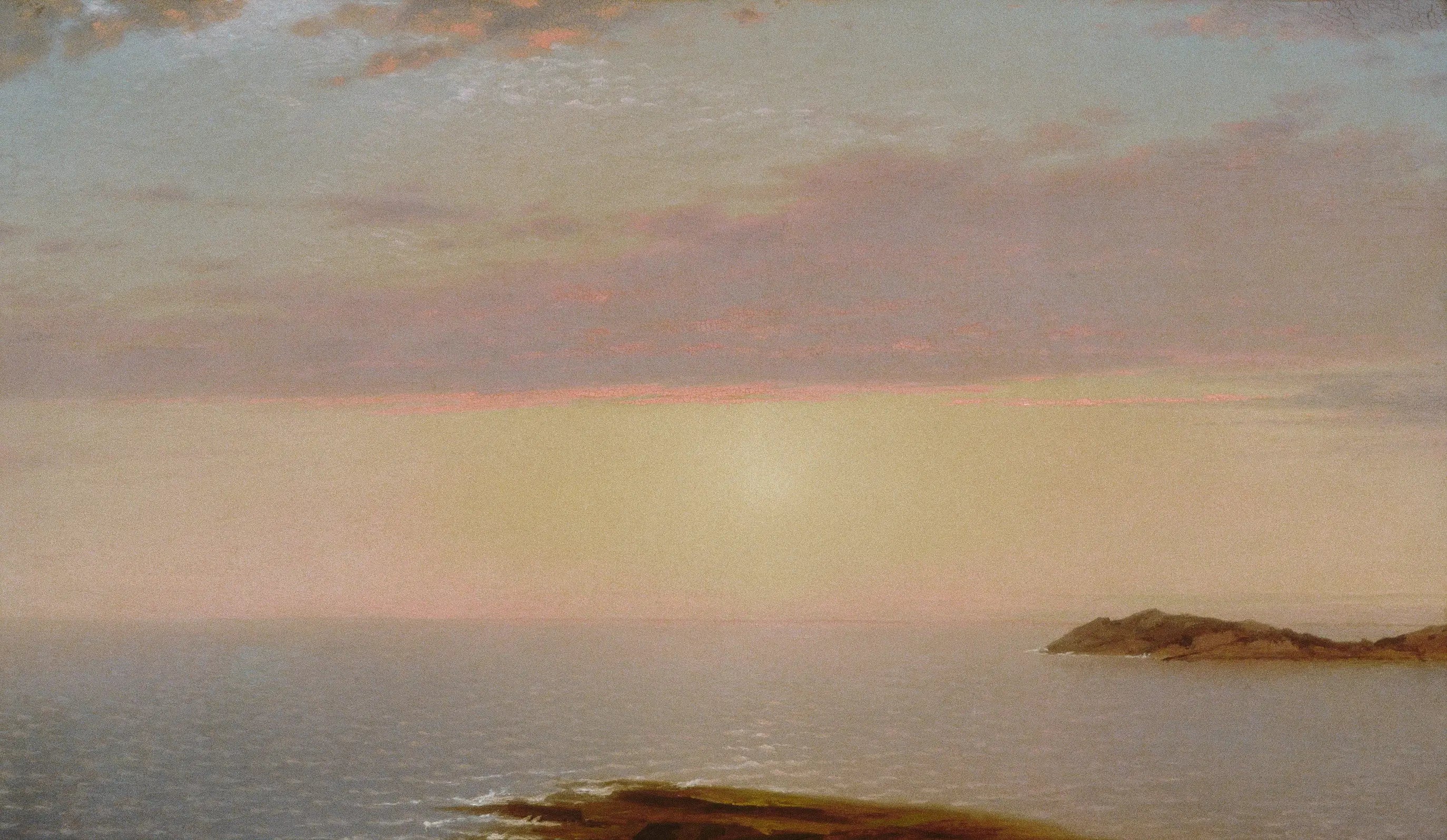 Coucher de soleil - John Frederick Kensett - Alpha Reproduction