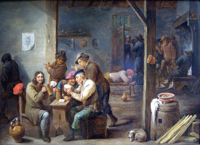 Scéna z hostince - David Teniers mladší
