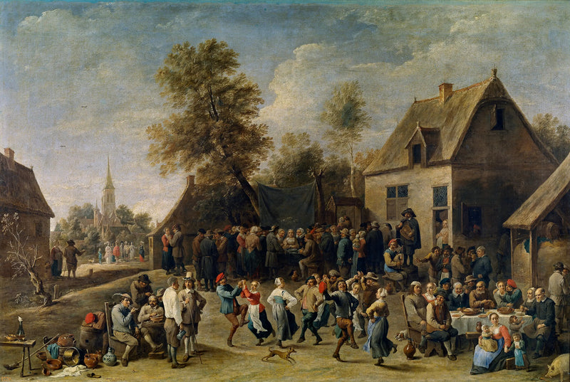 Vesnická slavnost - David Teniers mladší