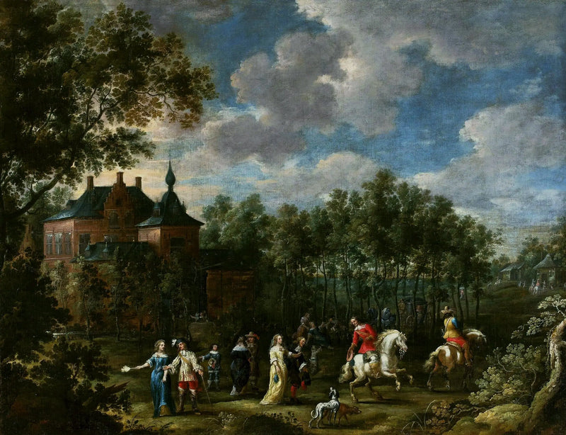 Shromáždění v parku - David Teniers ml.