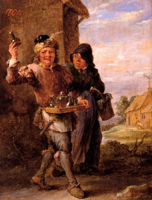 Lékař na venkově. - David Teniers ml.