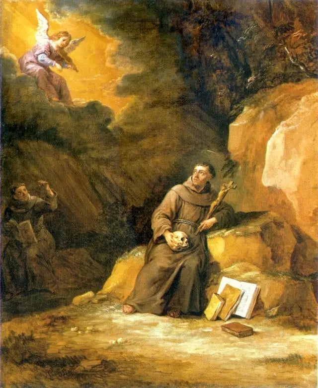 Extáze svatého Františka. - David Teniers mladší