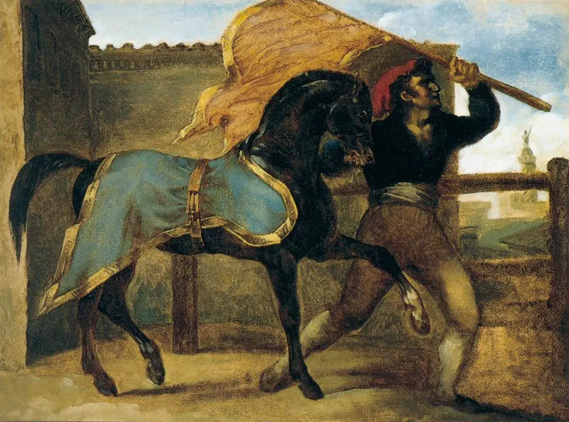 Dostihy - Théodore Géricault