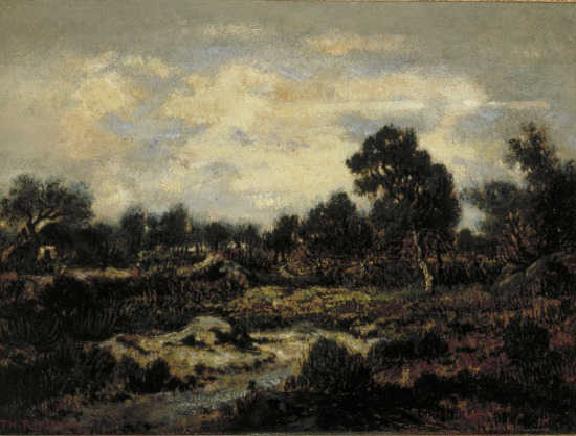 Paysage près de Fontainebleau - Théodore Rousseau