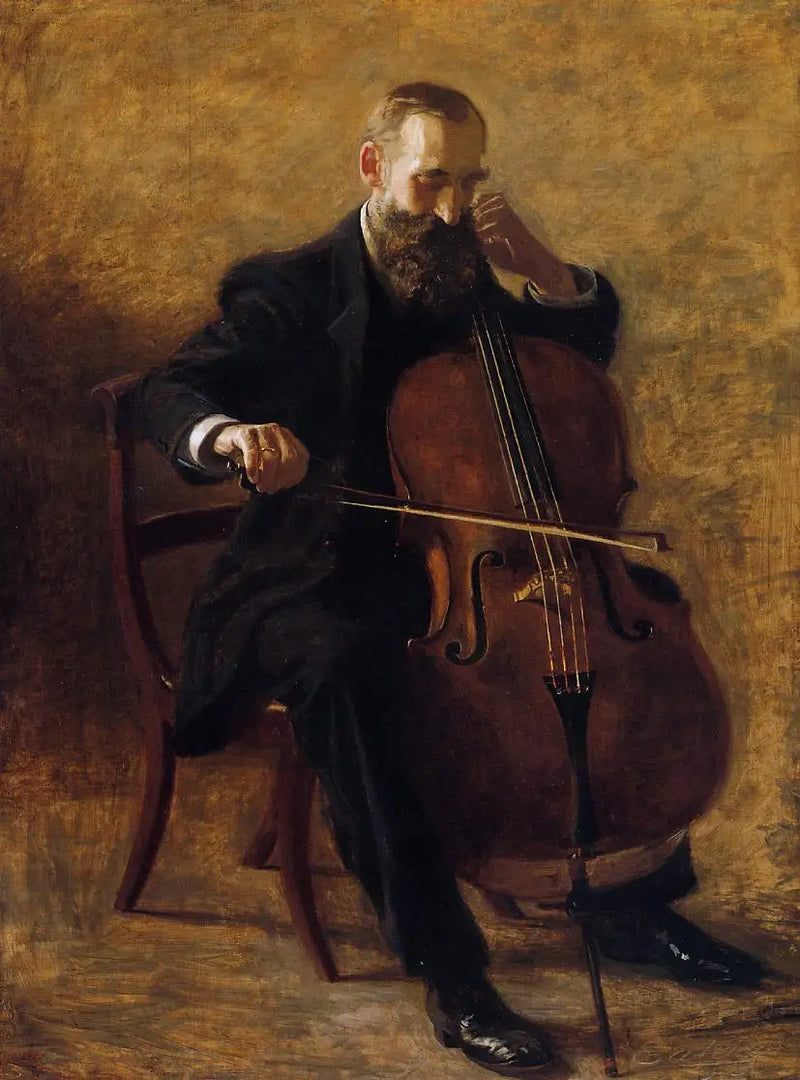 Violoncellista - Thomas Eakins