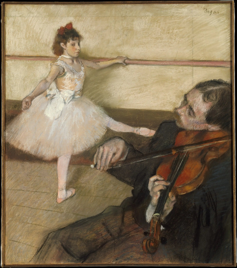 Taneční lekce - Edgar Degas