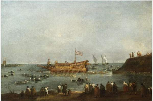 Le Doge épouse l'Adriatique - Francesco Guardi