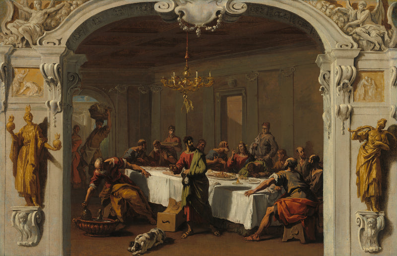 Poslední večeře - Sebastiano Ricci