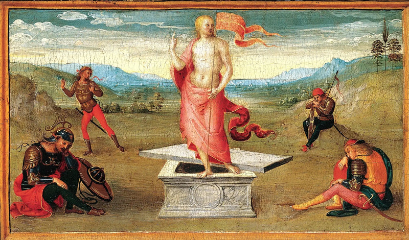 Vzkříšení - Pietro Perugino