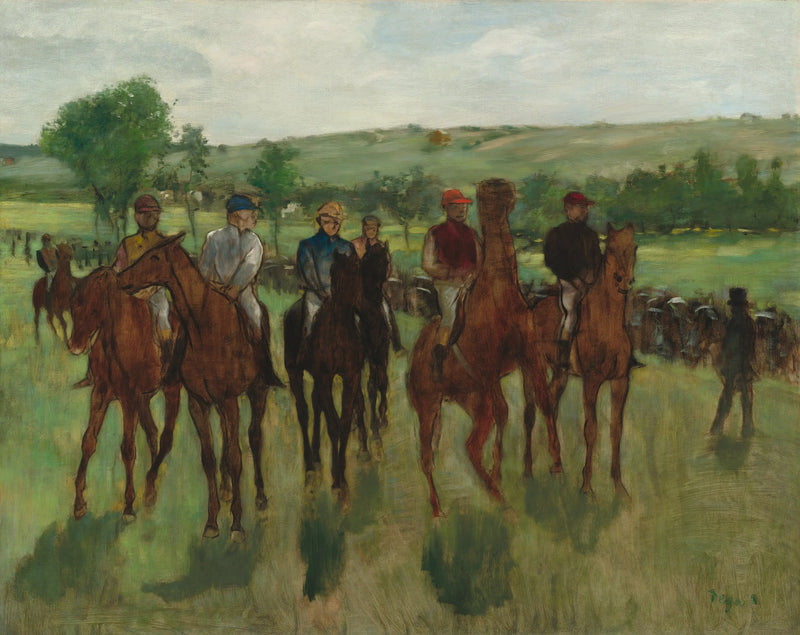 Jezdec - Edgar Degas