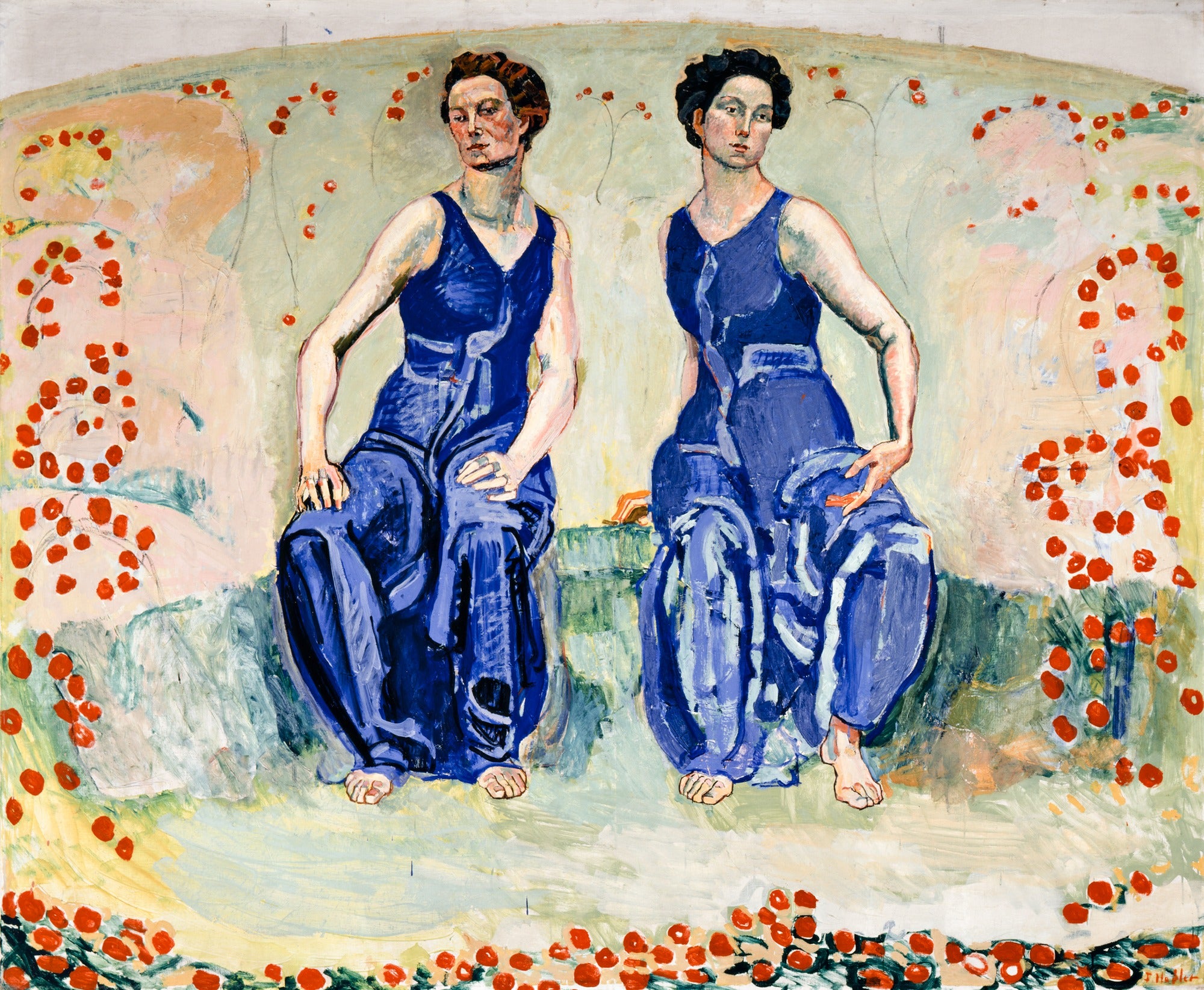 L'Heure Sacrée - Ferdinand Hodler