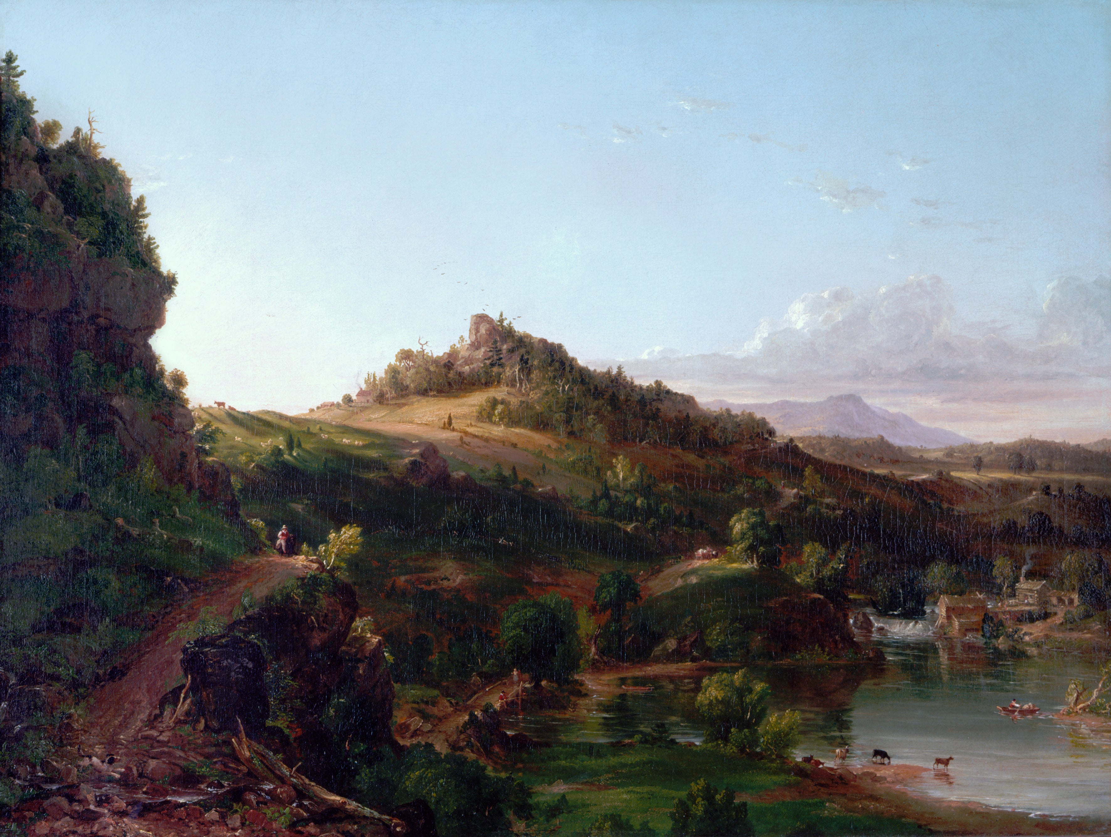 Paysage des Catskill - Thomas Cole