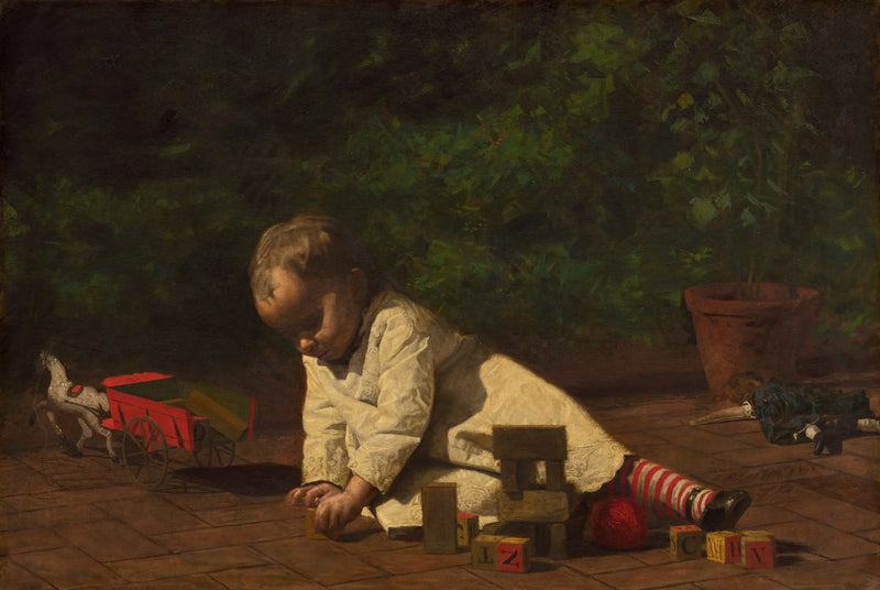 Batole, které si hraje - Thomas Eakins