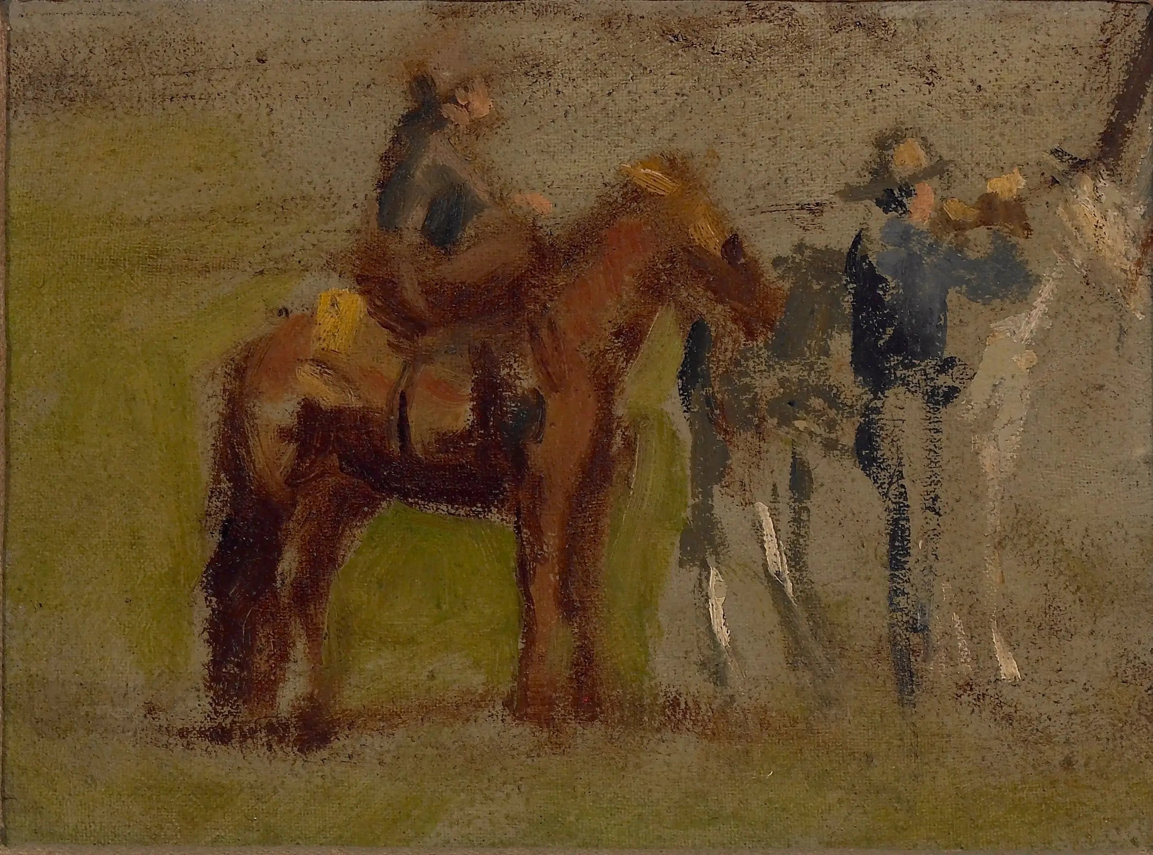 Étude pour « Cowboys dans les Badlands » - Thomas Eakins - Alpha Reproduction