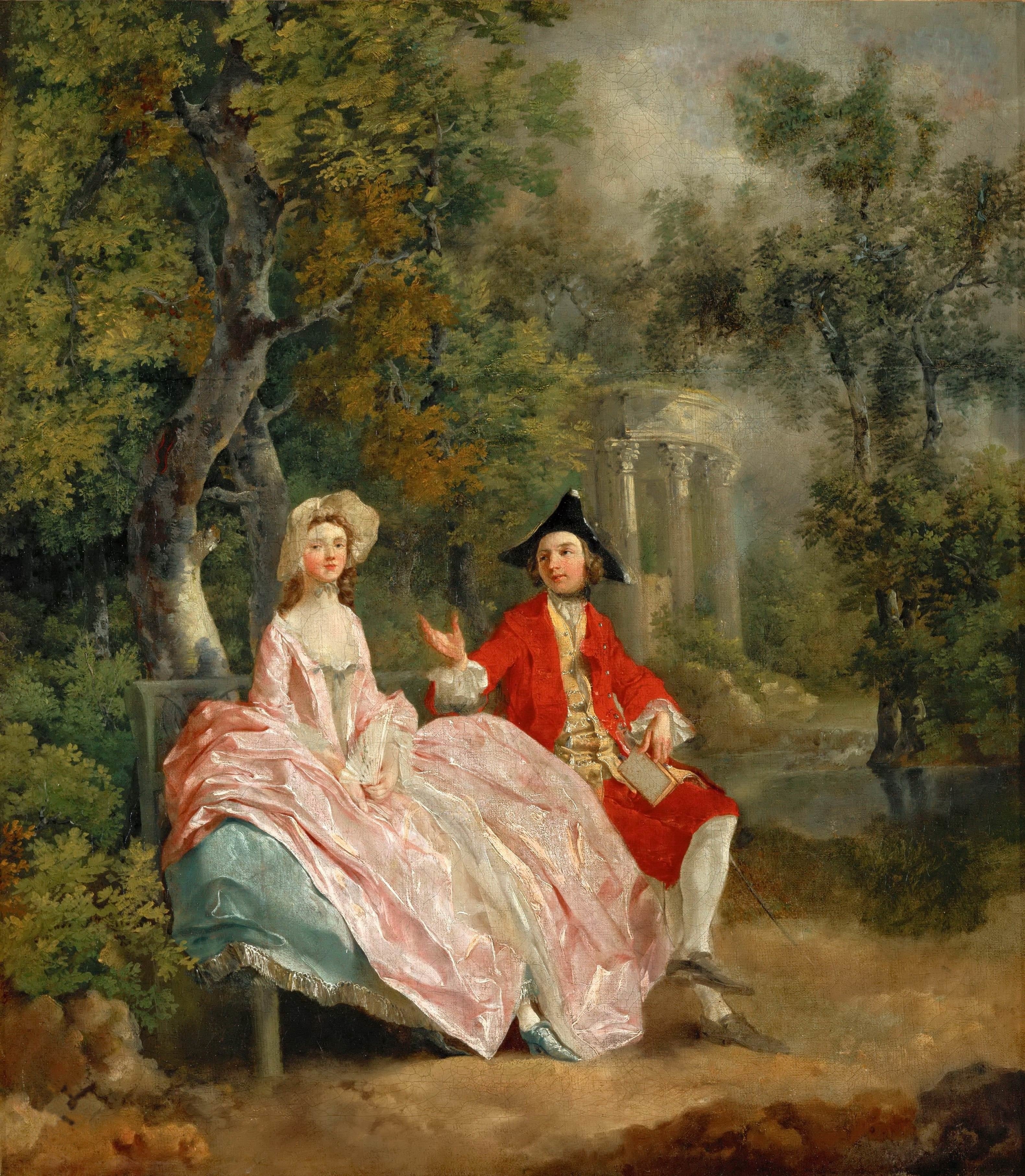Conversation dans un parc - Thomas Gainsborough