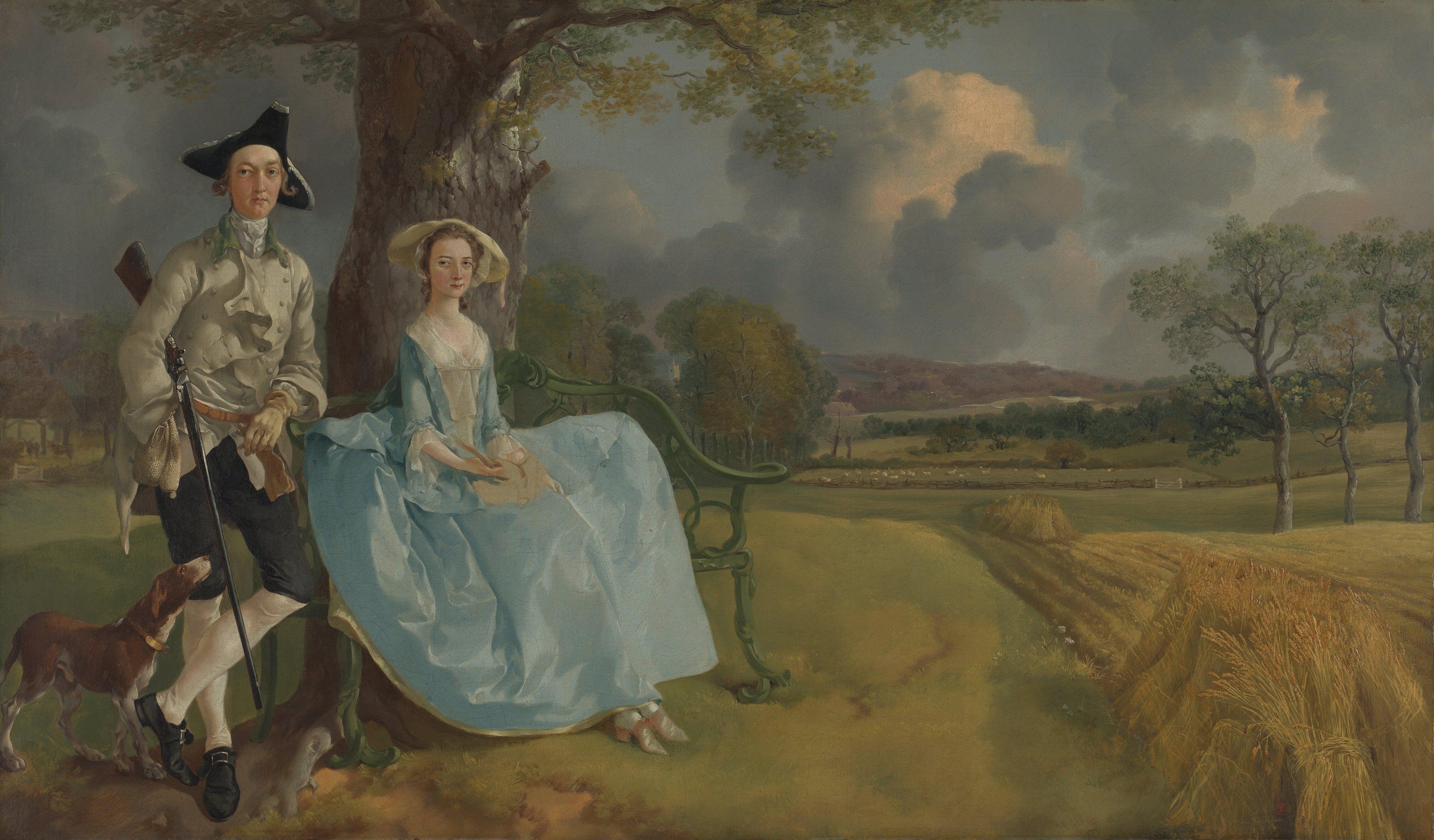 Les Époux Andrews - Thomas Gainsborough