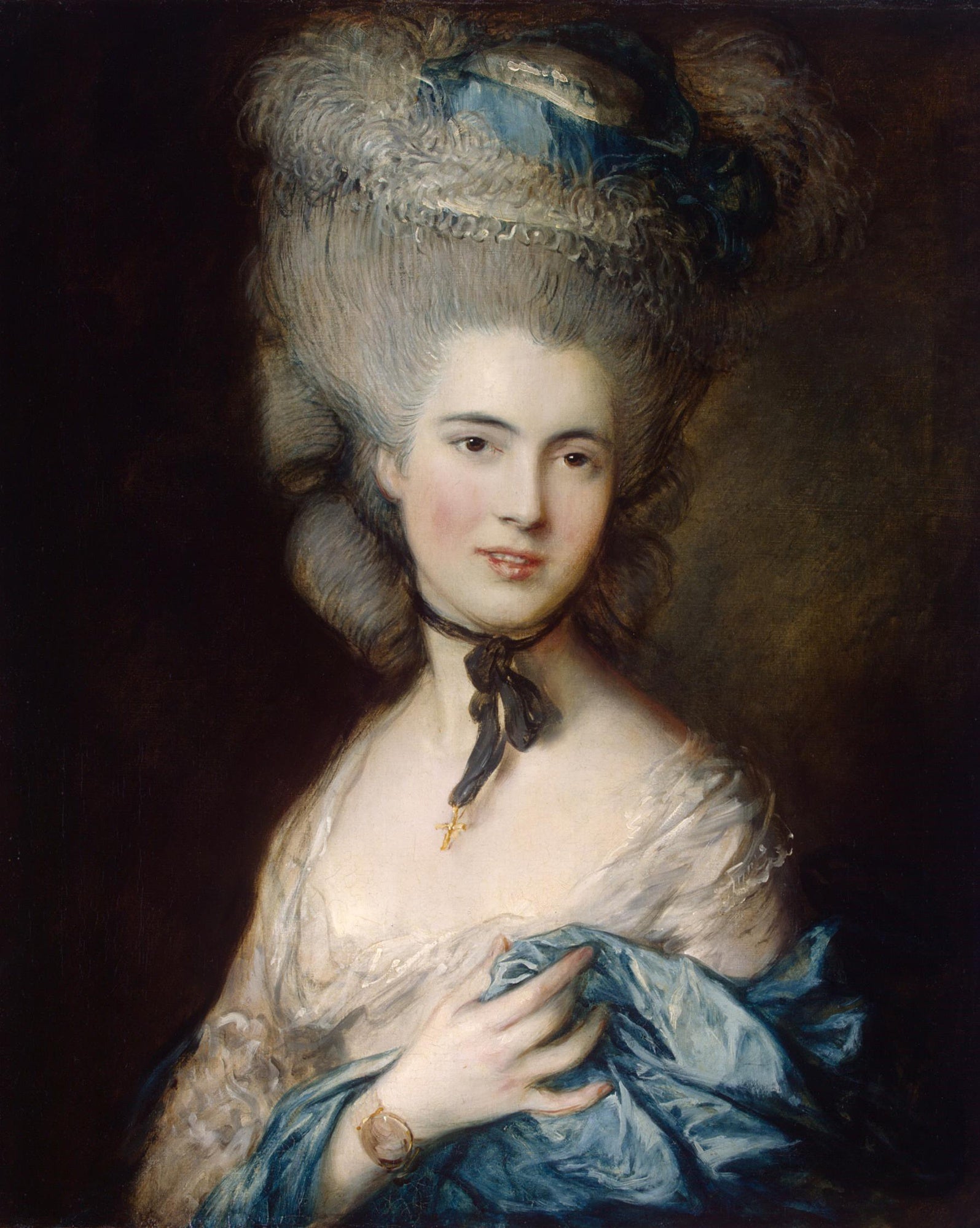La Femme en bleu - Thomas Gainsborough