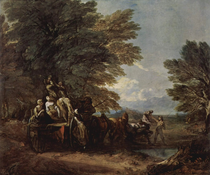 Sklízecí vůz - Thomas Gainsborough
