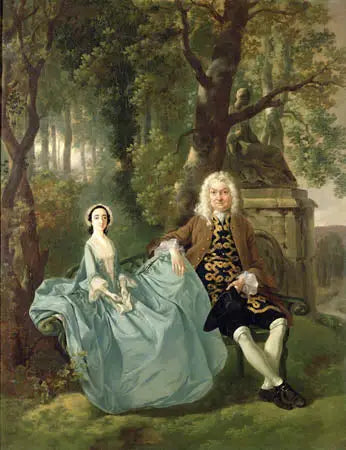 M. a paní Carter - Thomas Gainsborough
