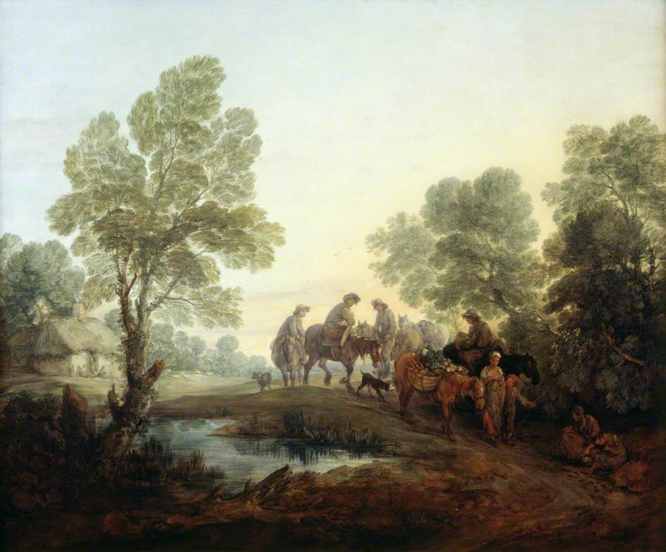 Aller au marché - Thomas Gainsborough