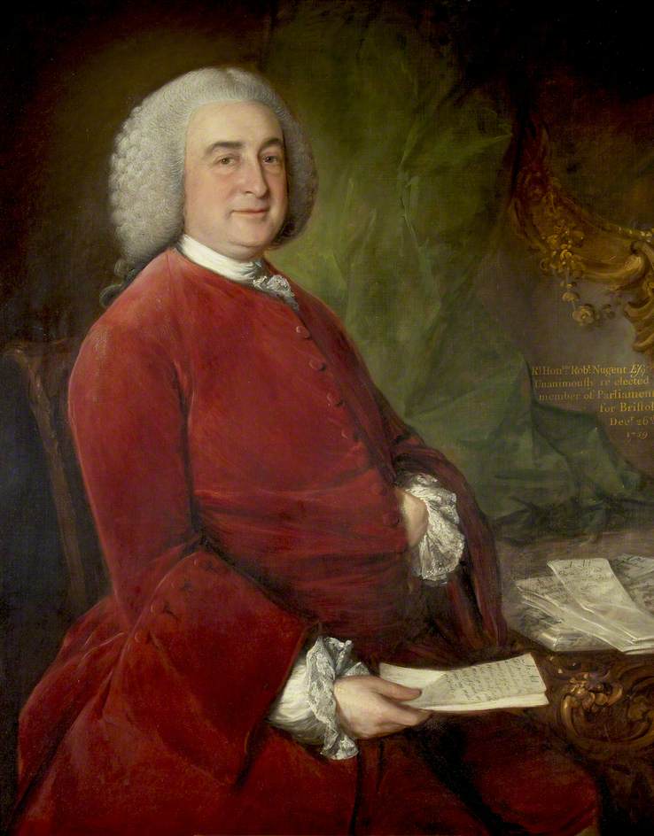 Robert Craggs Nugent, Lord Clare (1709–1788) - Thomas Gainsborough