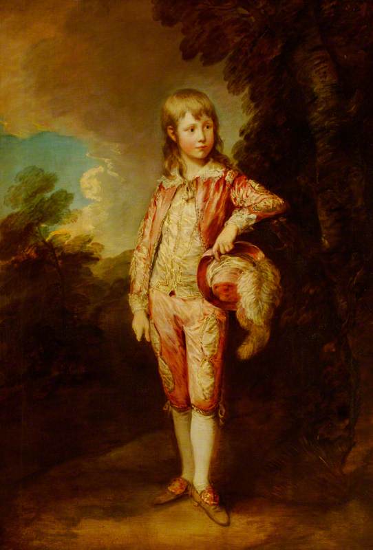 Le garçon rose (peut-être Francis Nicholls, né en 1774) - Thomas Gainsborough
