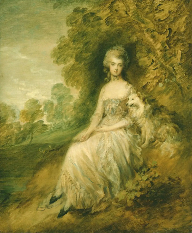 Mme Mary Robinson (1758-1800) - Thomas Gainsborough