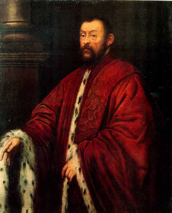 Portrét Marcantonio Barbaro - Jacopo Tintoretto