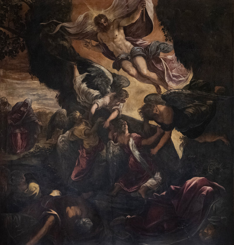 Vzkříšení Krista - Jacopo Tintoretto
