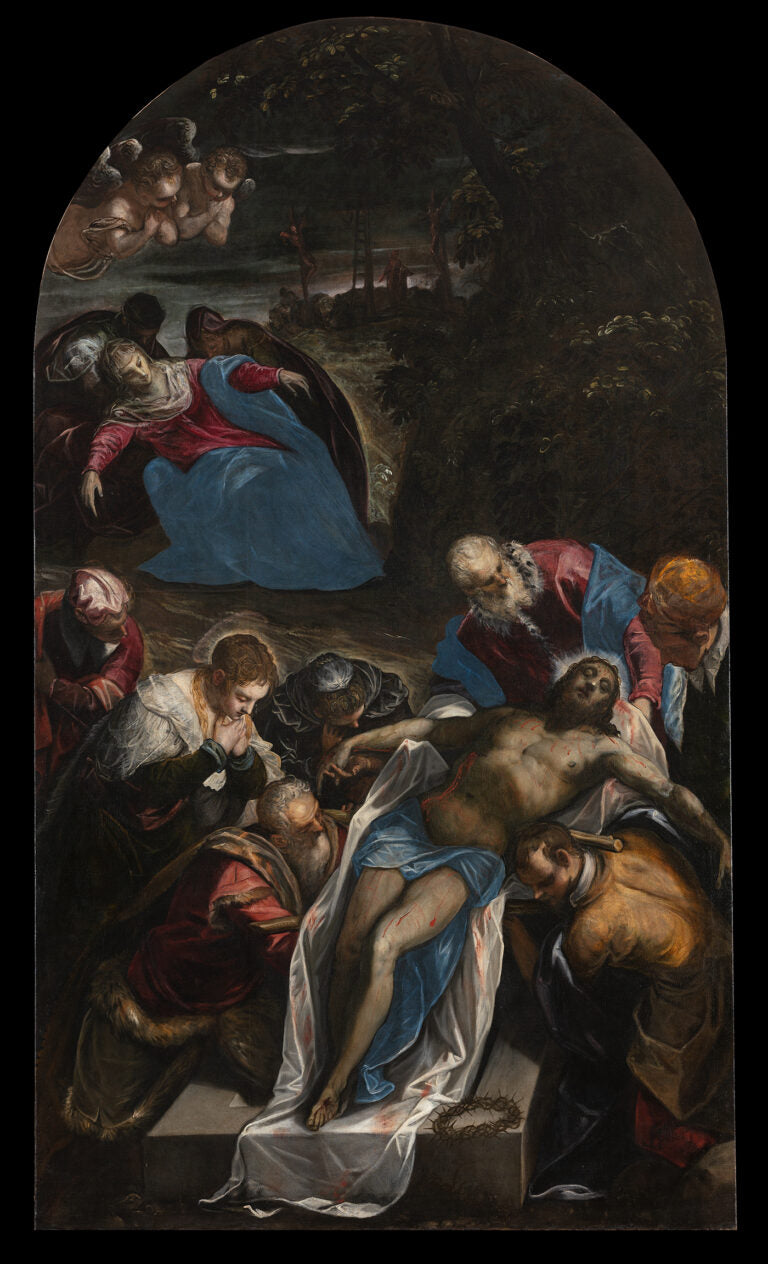 Dépôt dans le Sépulcre - Jacopo Tintoretto - Alpha Reproduction