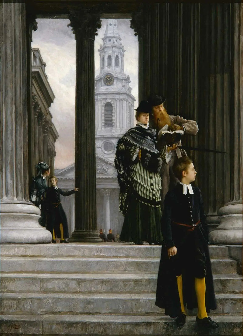 Návštěva Londýna - James Tissot