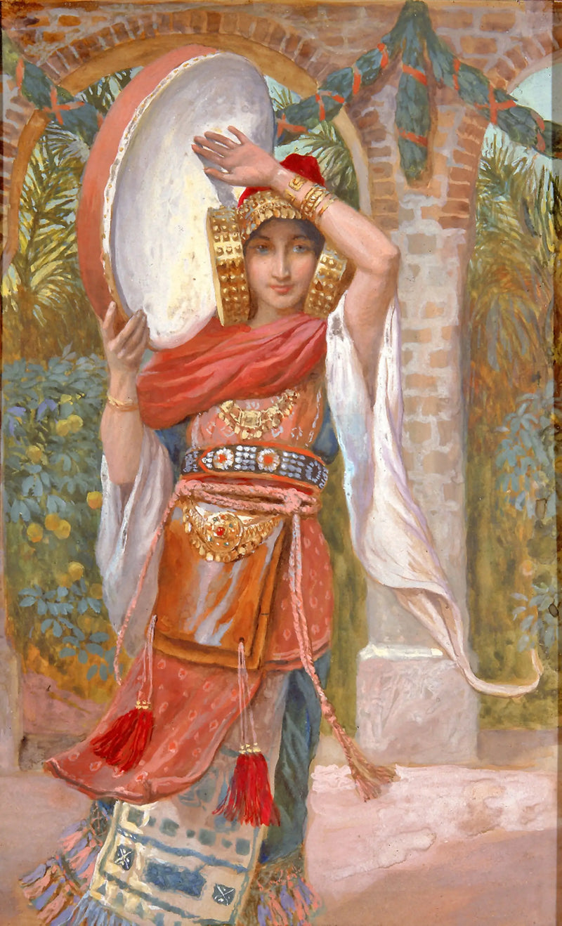 Dívka Jiftéové - James Tissot