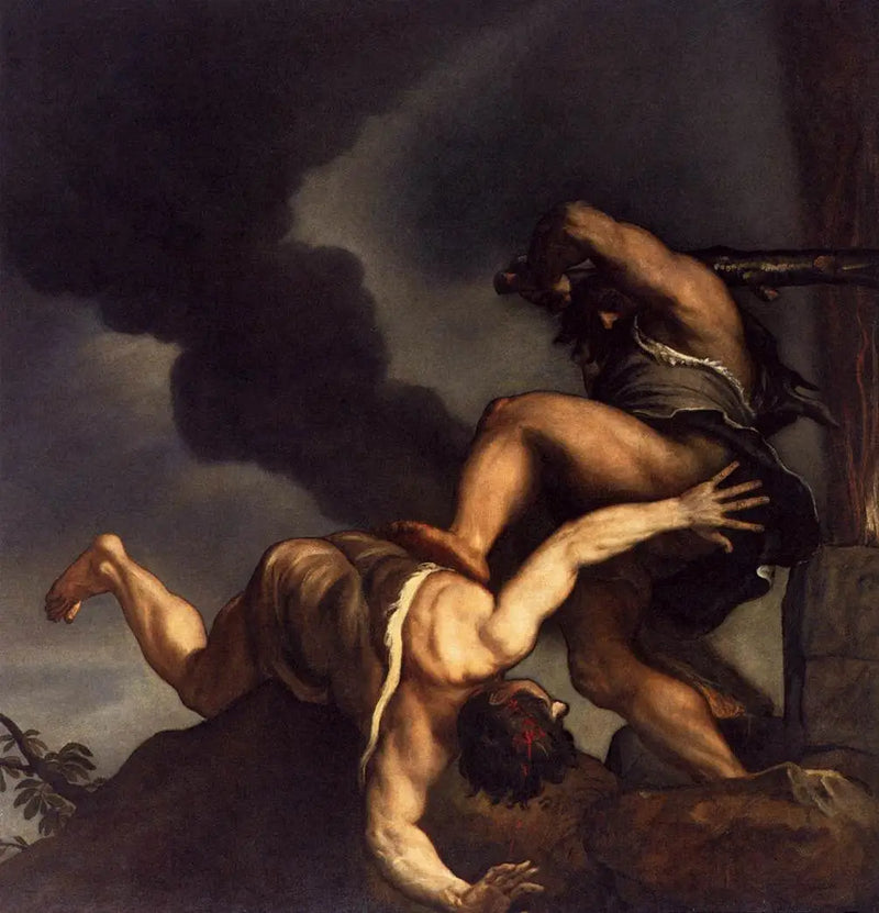 Kain a Ábel - Titian
