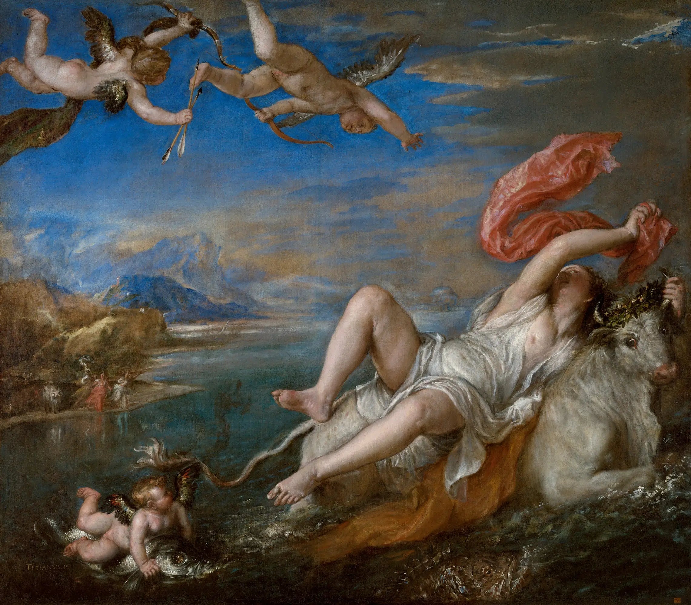 Le Rapt d’Europe - Titian - Alpha Reproduction