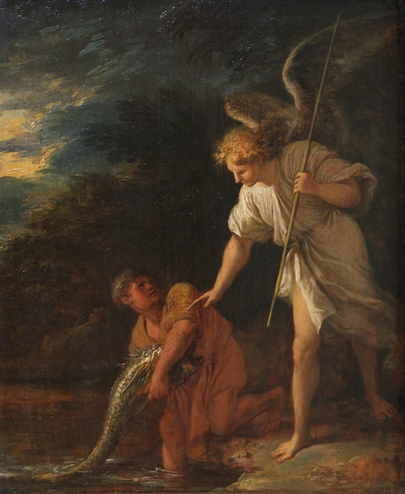 Tobie et l'Ange - Salvator Rosa