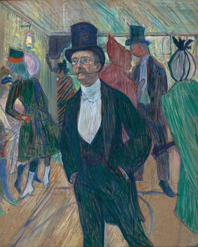 Pan Fourcade - Henri de Toulouse-Lautrec