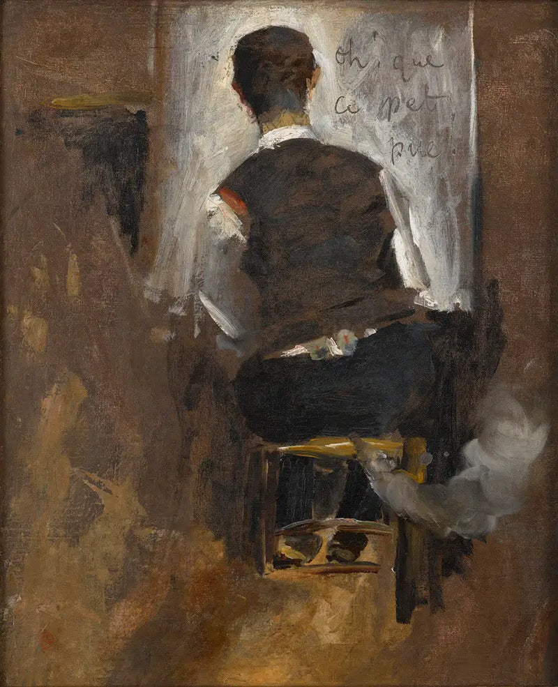 Autoportrét dvou - Henri de Toulouse-Lautrec