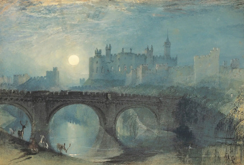 Hrad Alnwick - J. M. W. Turner