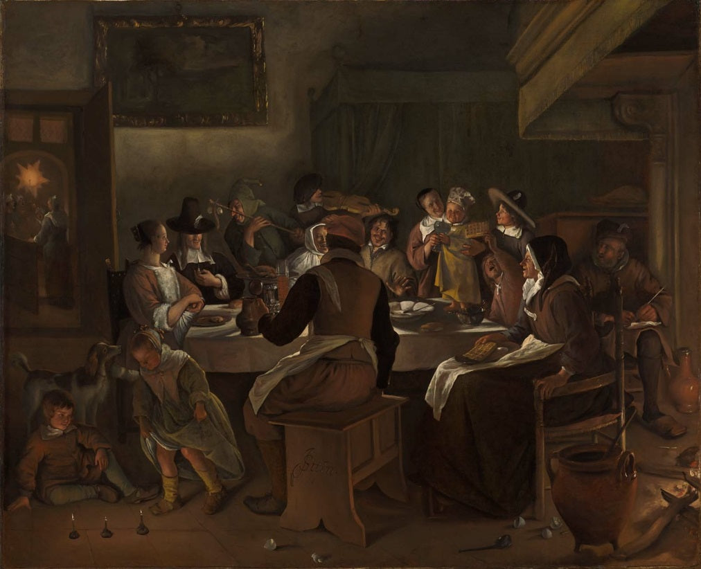 Le roi boit - Jan Steen
