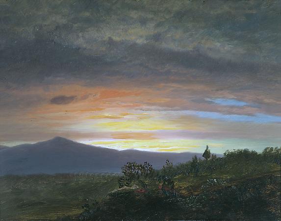 Crépuscule, Mont Ktaadn - Frederic Edwin Church