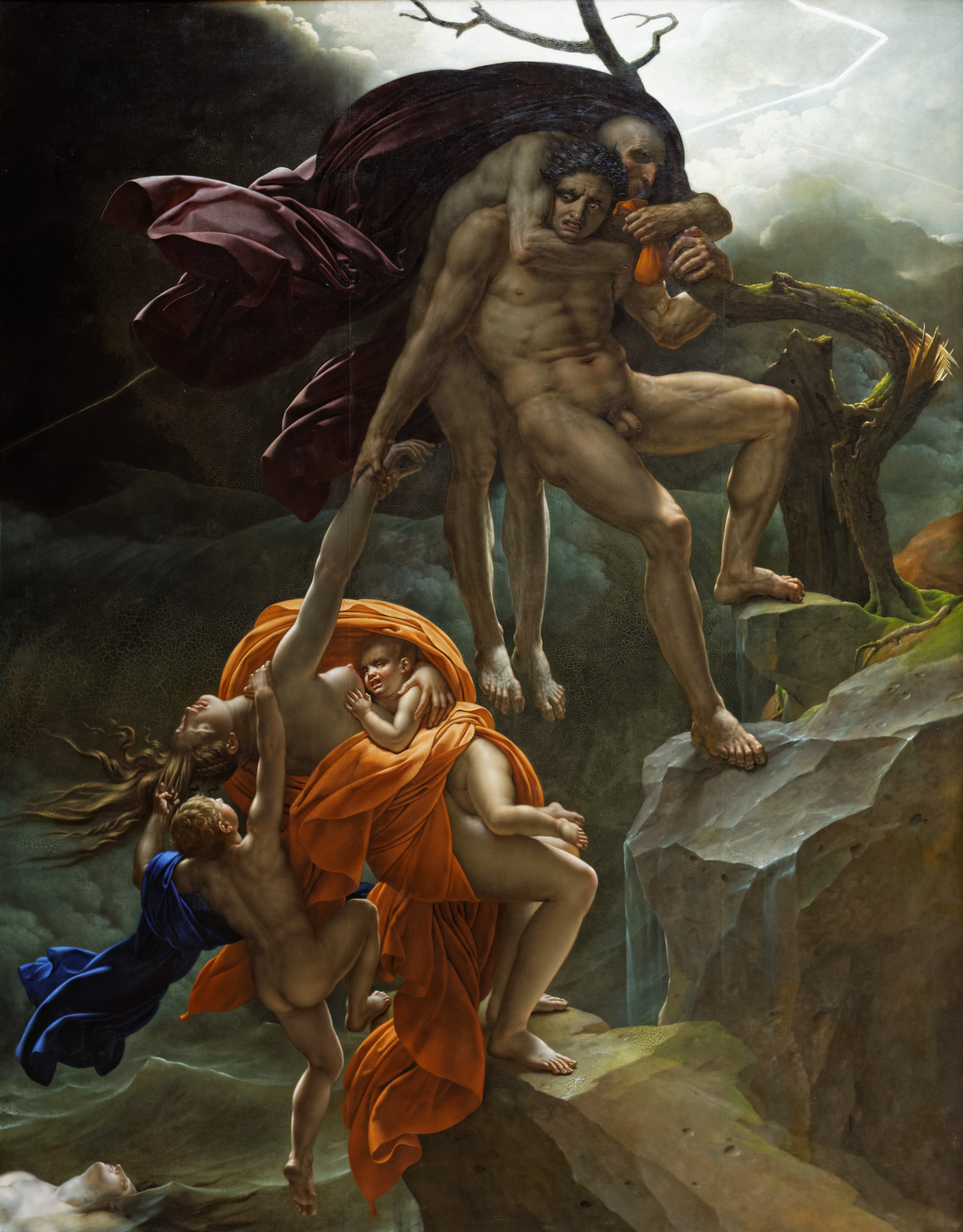 Scène du déluge - Anne-Louis Girodet