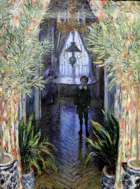 Pokoj v bytě - Claude Monet