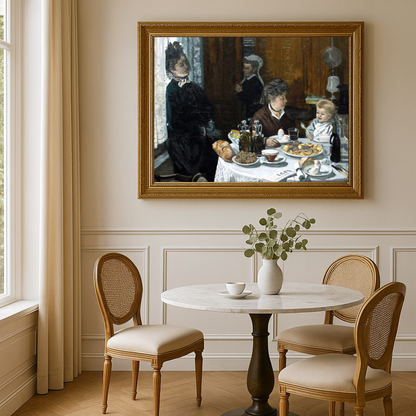 🍽️ Oběd – Claude Monet (1868–1869)