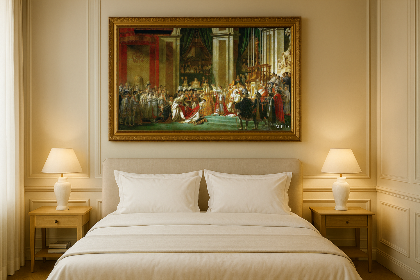 Korunovace Napoleona - Jacques-Louis David
