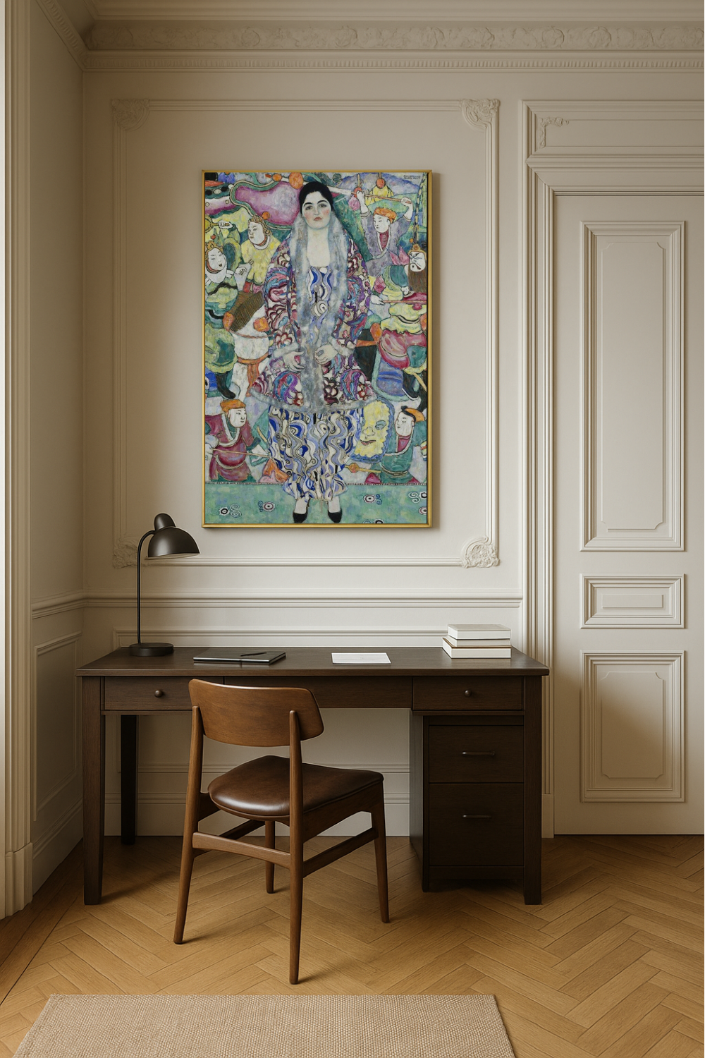 🎎✨ Portrét Friederike Marie Beerové – Gustav Klimt (1916)